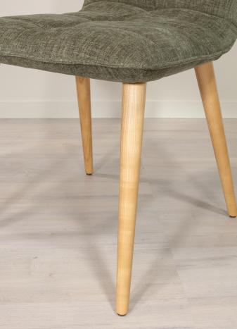 Silla Lise de estilo Contemporáneo con Tejido Elastron Boston Forest