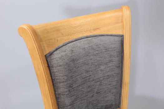 Silla Benjamin fabricada en madera de roble macizo de estilo Louis Philippe 