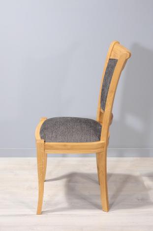 Silla Benjamin fabricada en madera de roble macizo de estilo Louis Philippe 