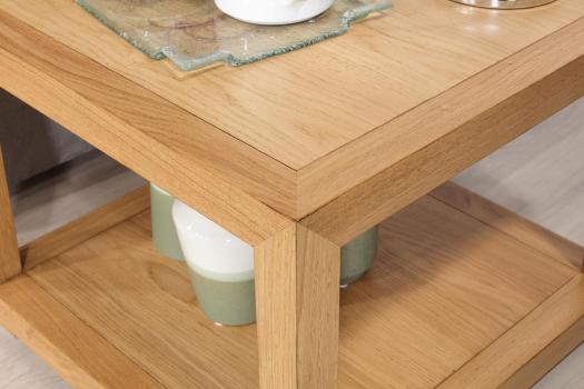 Mesa auxiliar rectangular Ernest en roble Línea Contemporánea 