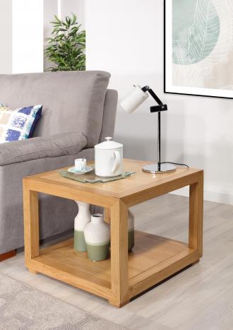 Mesa auxiliar rectangular Ernest en roble Línea Contemporánea 